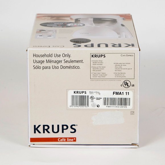 Krups Cafe Express 4 Cup Coffee Maker Bonus:  Includes Permanent Filter - Picture 4 of 4